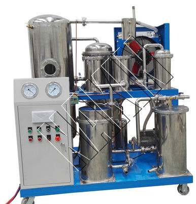 calidad  Lube Oil Lube Oil Filter High Efficient Lubricating Oil Purifier Machine fábrica